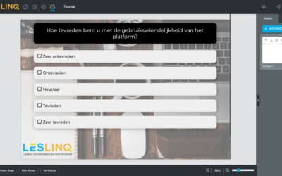 LesLinq introduceert nieuwe vraagsoorten