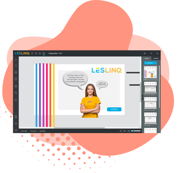 LesLinq content creation tool